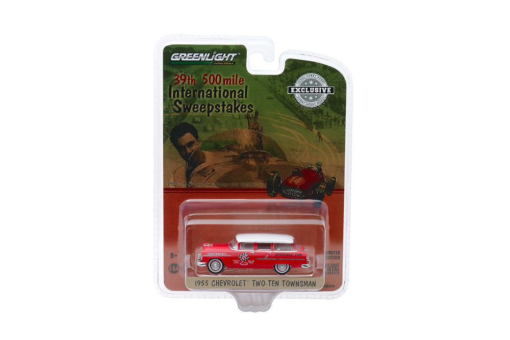 Greenlight - 1955 Chevrolet® Two-Ten Townsman Officials' Car - 39th International 500 Mile Sweepstakes