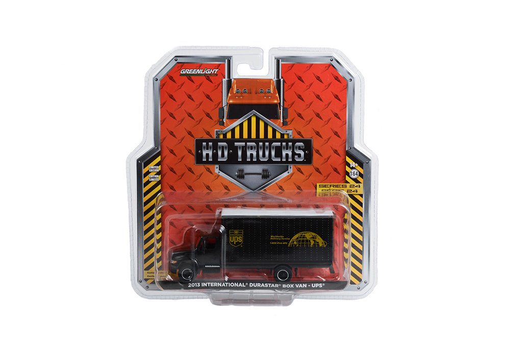 Greenlight - Heavy Duty Trucks Series 24 | 2013 International® Durastar Box Van - United Parcel Service (UPS®) "Worldwide Delivery Service"
