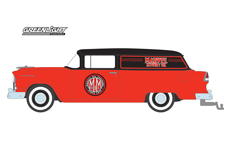 Greenlight - Blue Collar Collection Series 5 | 1955 Chevrolet® Sedan Delivery - Marvel Mystery Oil