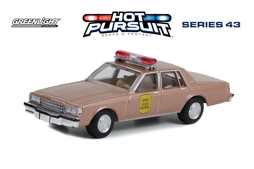 Greenlight - Hot Pursuit Series 43 | 1987 Chevrolet® Caprice "Iowa State Patrol"