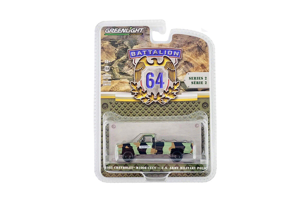 Greenlight - Battalion 64 Series 2 1985 Chevrolet® M1008 CUCV Pickup Truck "U.S. Army"