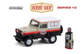 Greenlight - The Hobby Shop Series 10 | 1967 Nissan Patrol with Vintage Gas Pump Texaco