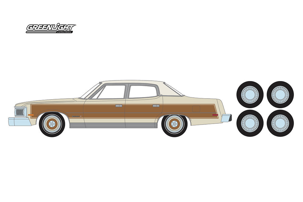 Greenlight - The Hobby Shop Series 10 | 1978 AMC Matador Barcelona with Spare Tires