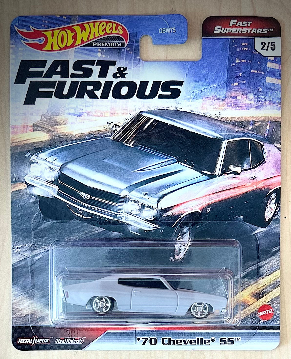 Hot Wheels Premium Car Culture '70 Chevelle SS Fast & Furious