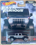 Hot Wheels Premium Furious Fleet Jeep Gladiator Fast & Furious