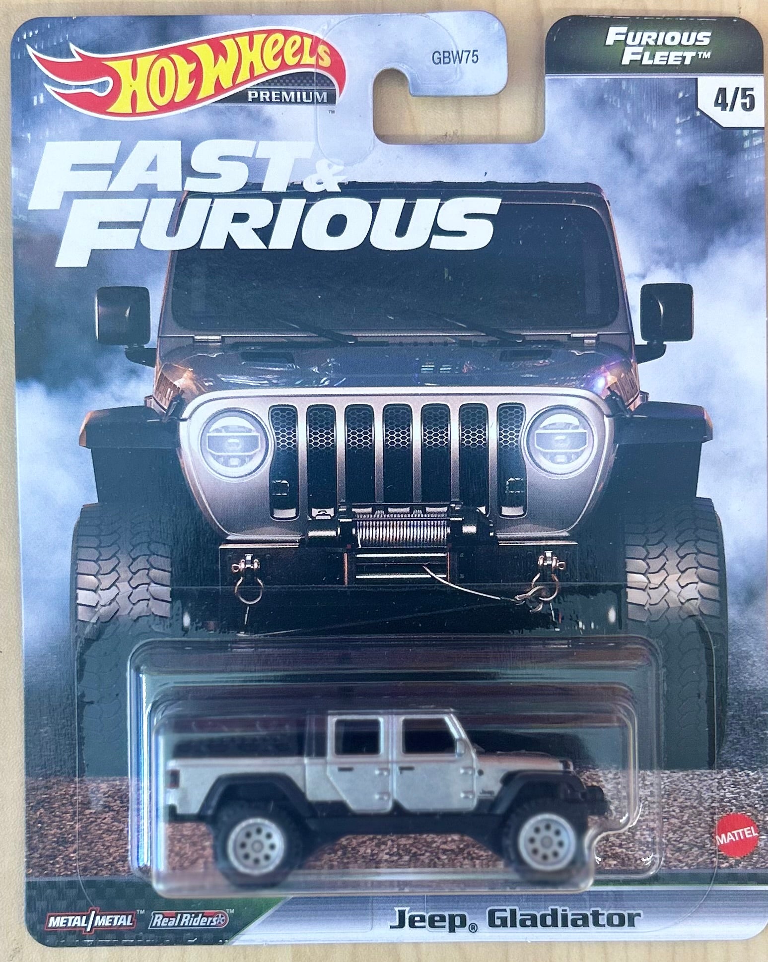 Hot Wheels Premium Furious Fleet Jeep Gladiator Fast & Furious