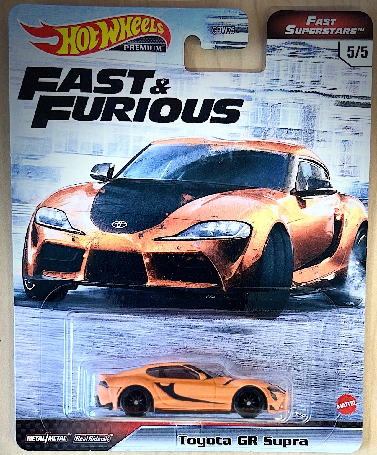 Hot Wheels Premium Fast Superstars Toyota GR Supra Fast & Furious