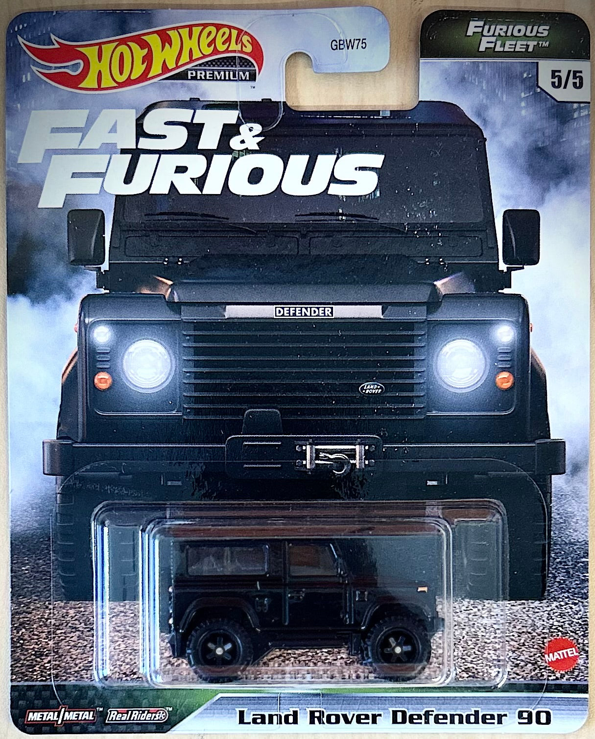 Hot Wheels Premium Furious Fleet Land Rover Defender 90 Fast & Furious