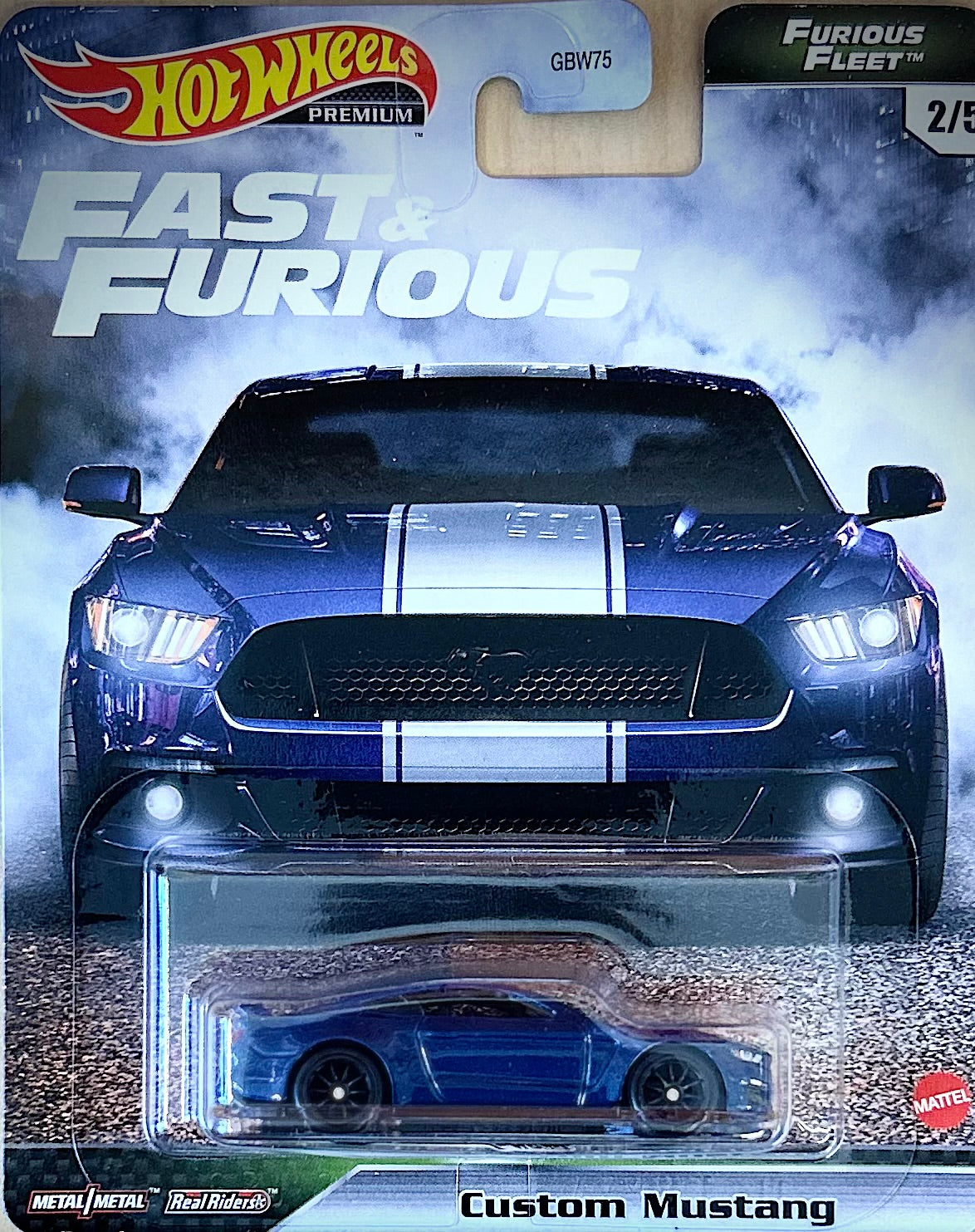 Hot Wheels Premium Furious Fleet Custom Mustang Fast & Furious