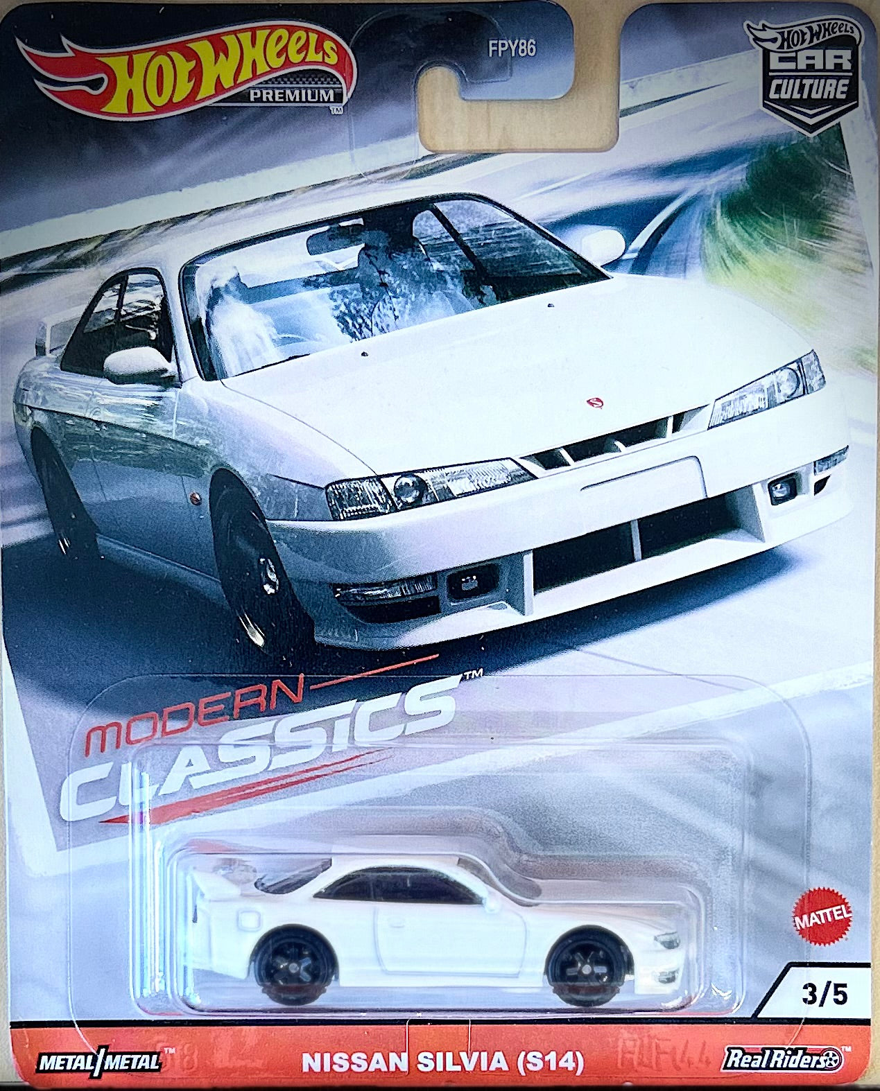 Hot Wheels Premium Car Culture Nissan Silvia (S14) Modern Classics