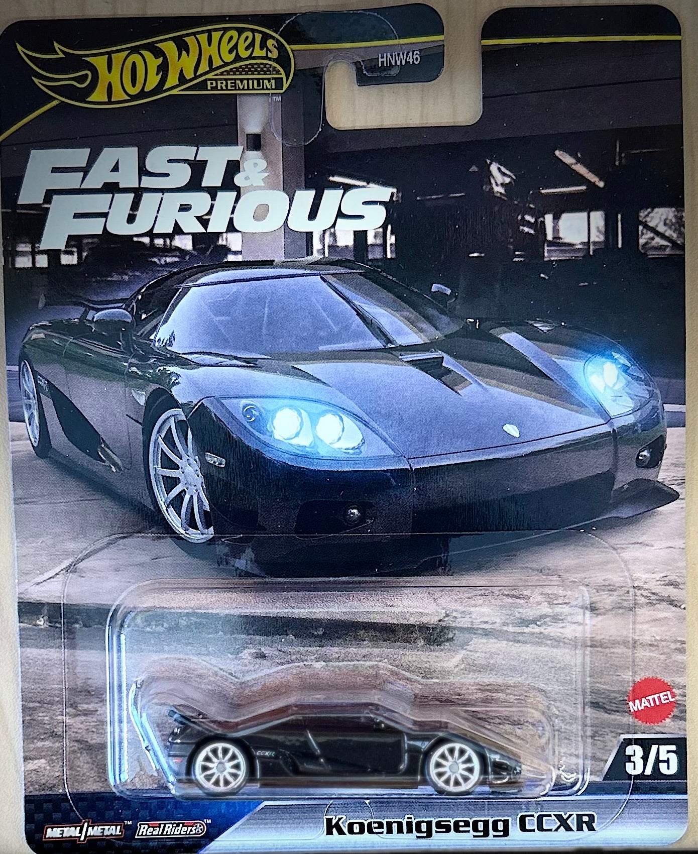 Hot Wheels Premium Koenigsegg CCXR Fast & Furious