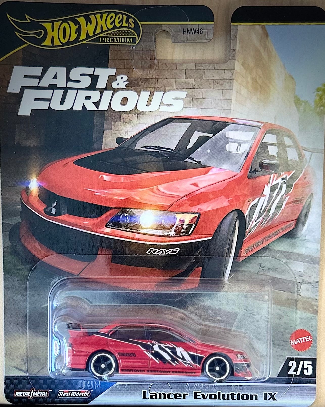 Hot Wheels Premium Lancer Evolution IX Fast & Furious