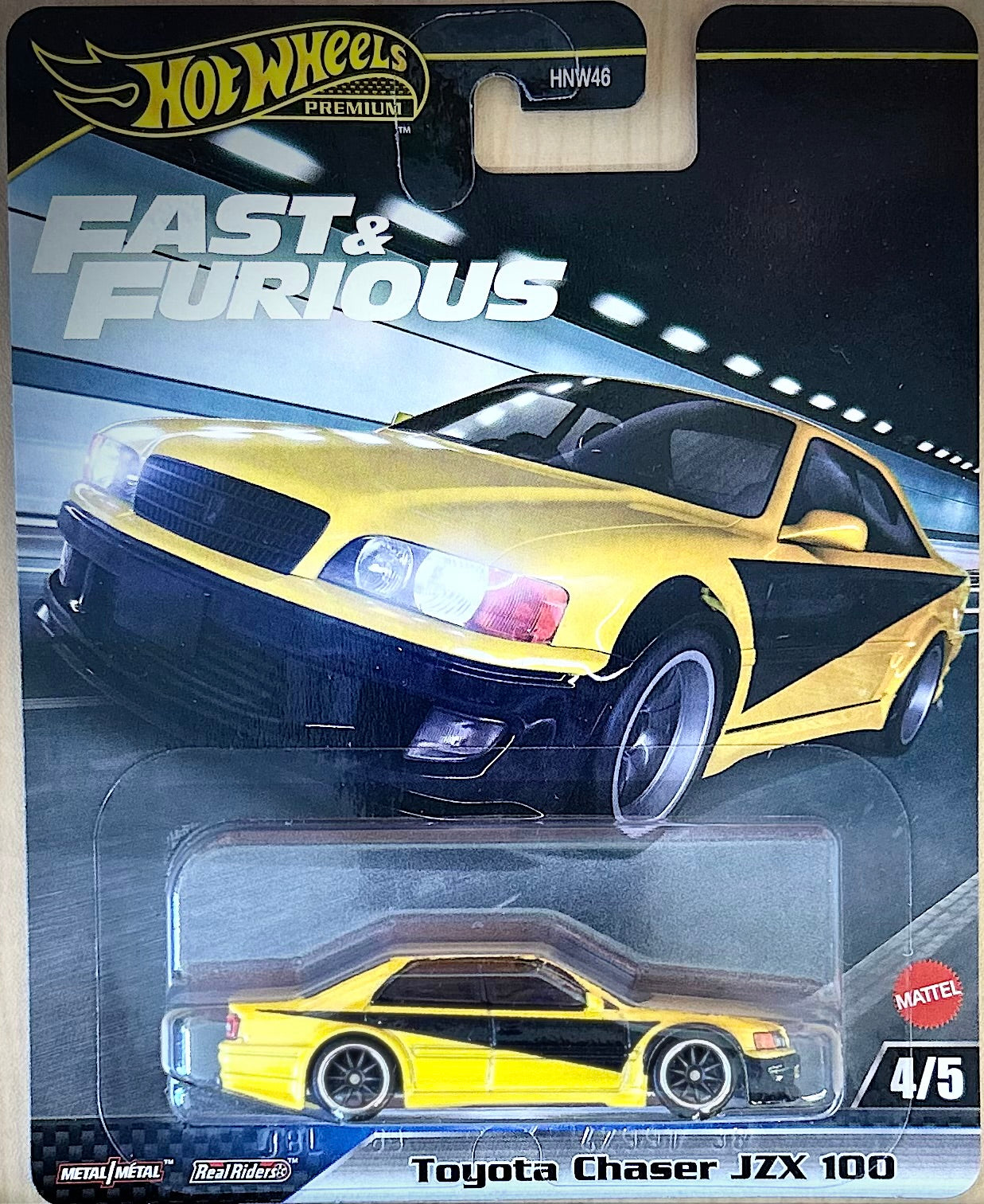 Hot Wheels Premium Toyota Chaser JZX 100 Fast & Furious