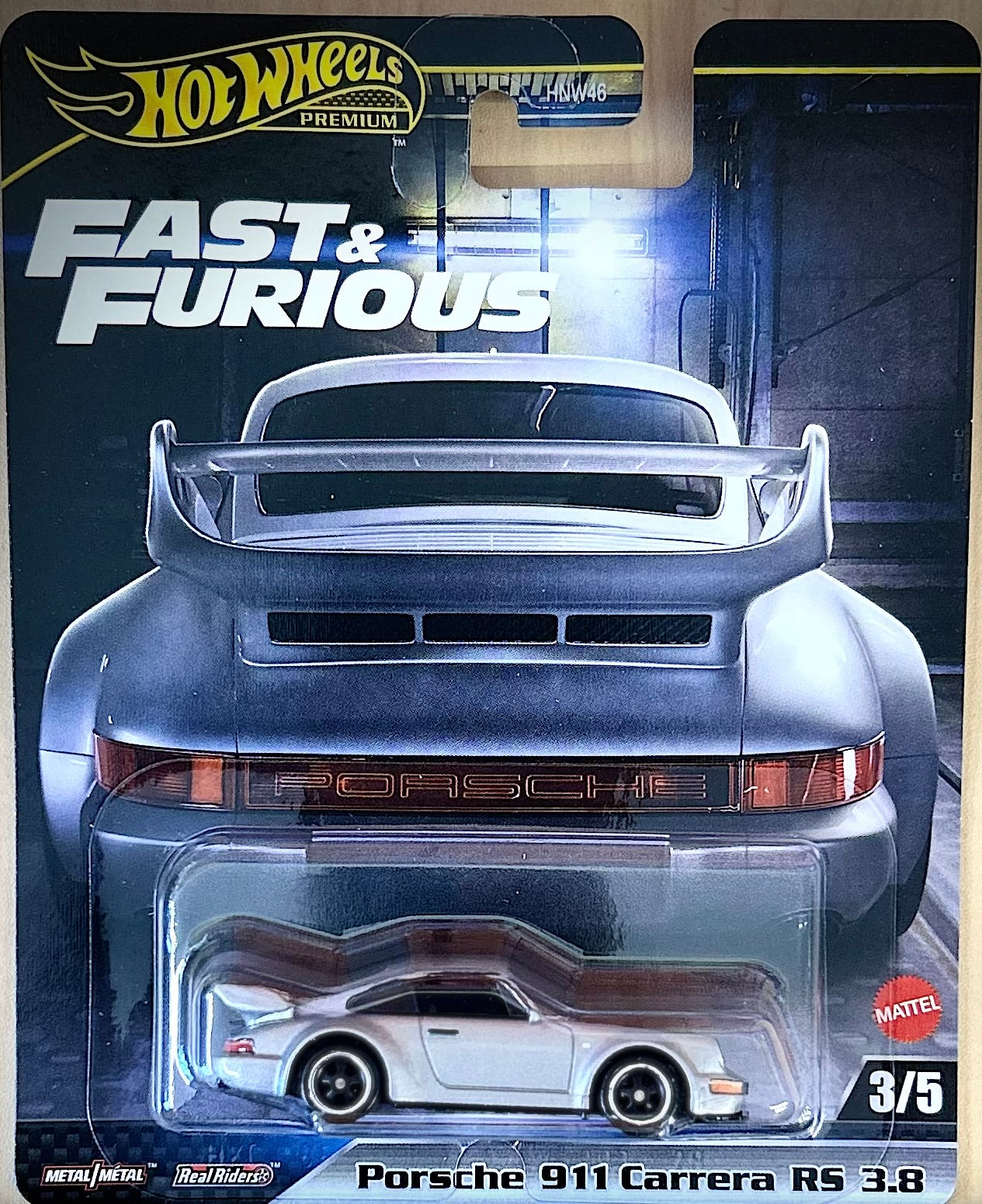 Hot Wheels Premium Porsche 911 Carrera RS 3.8 Fast & Furious