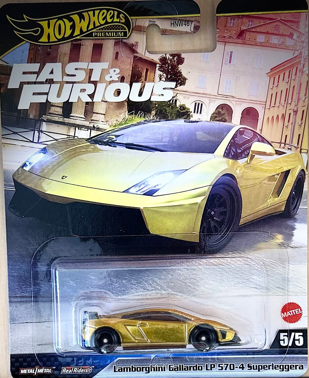 Hot Wheels Premium Lamborghini Gallardo LP 570-4 Superleggera Fast & Furious
