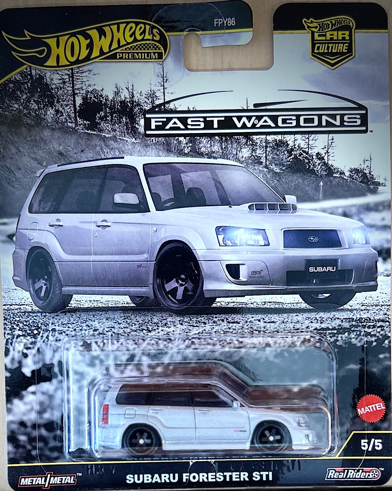 Hot Wheels Premium Car Culture Subaru Forester STI Fast Wagons