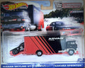 Hot Wheels Premium Team Transport Nissan Skyline GT-R (BNR32) w/ Sakura Sprinter #27