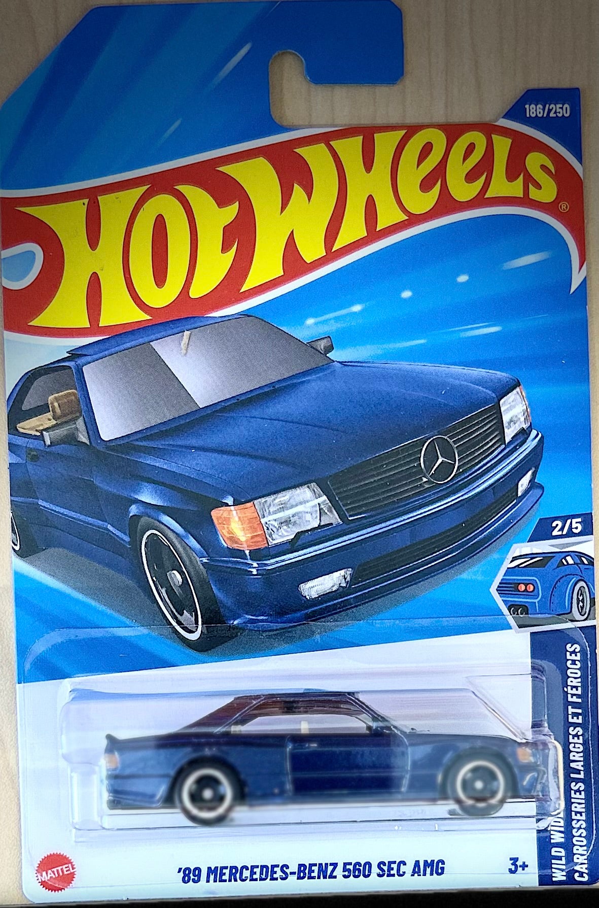 Hot Wheels '89 Mercedes-Benz 560 SEC AMG