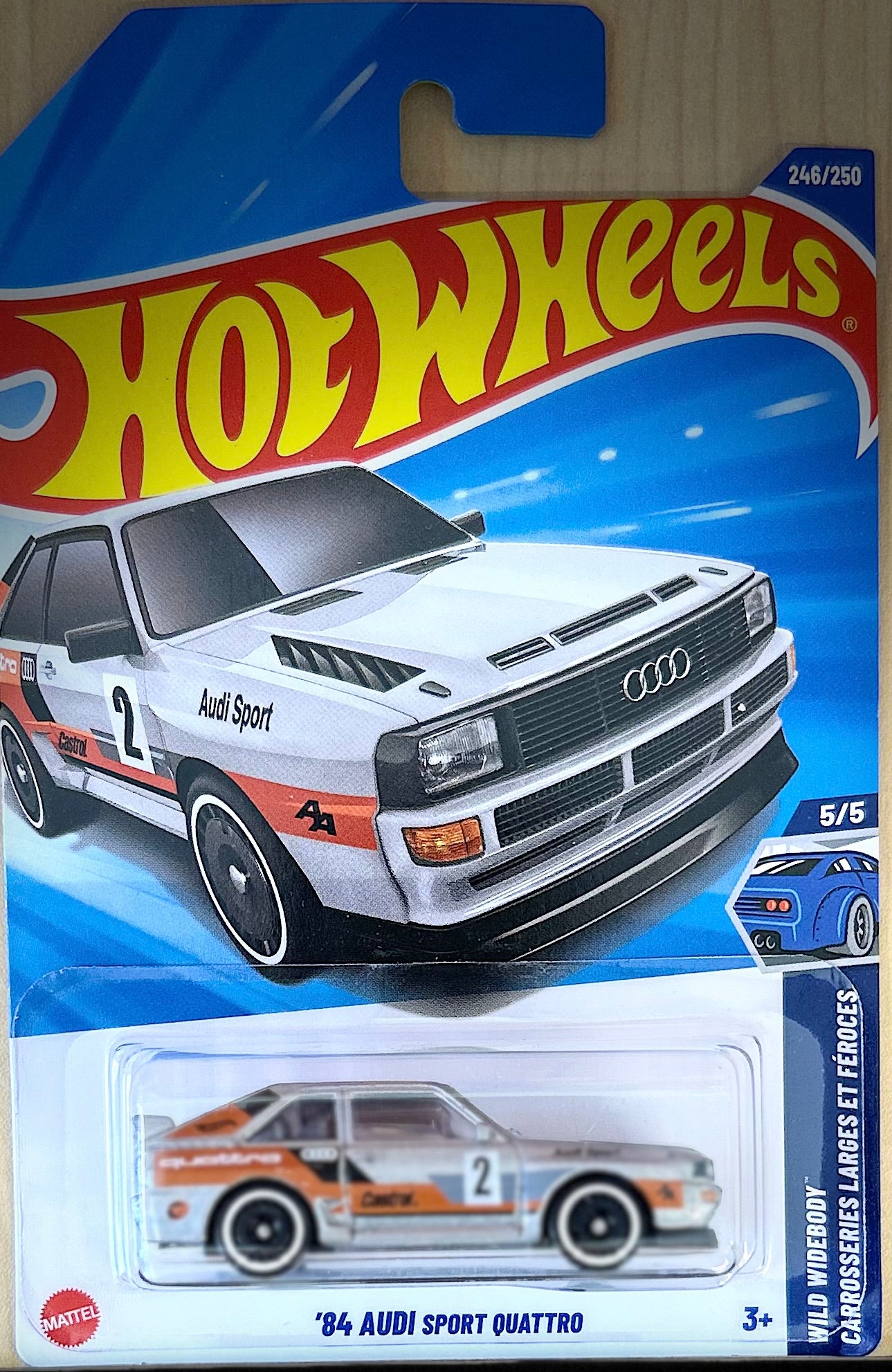 Hot Wheels '84 Audi Sport Quattro