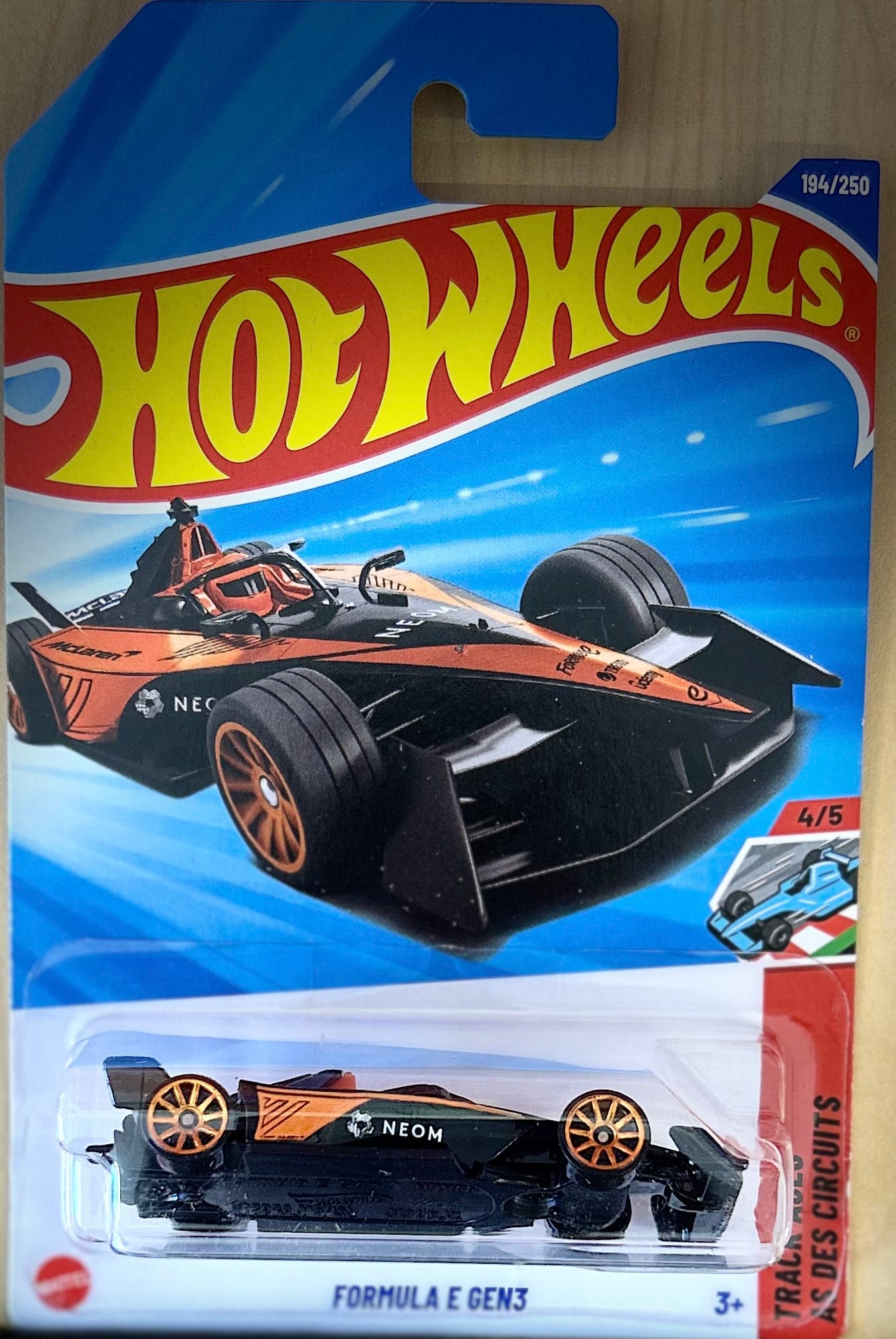 Hot Wheels Formula E Gen3
