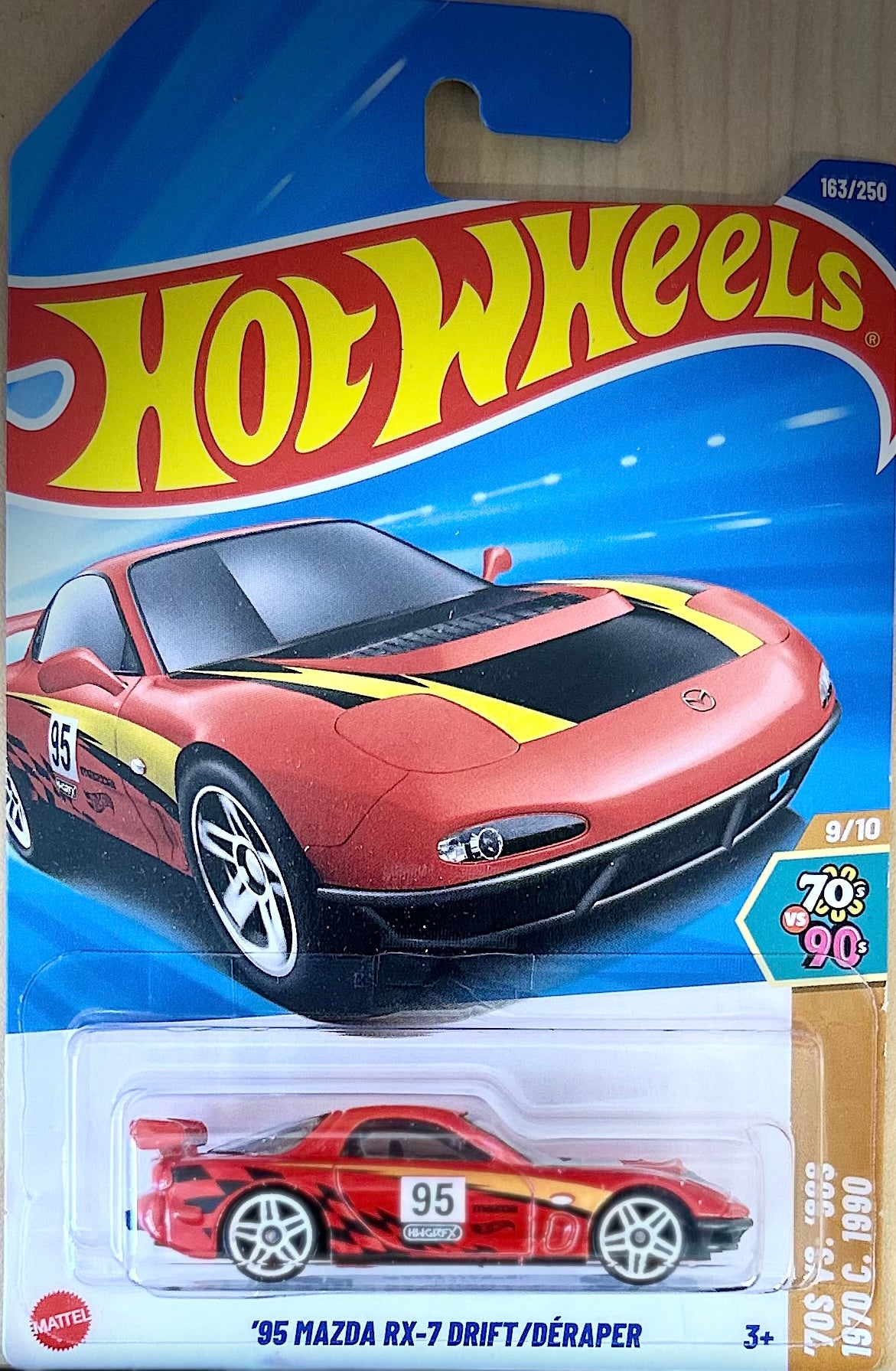 Hot Wheels '95 Mazda RX-7 Drift / Déraper