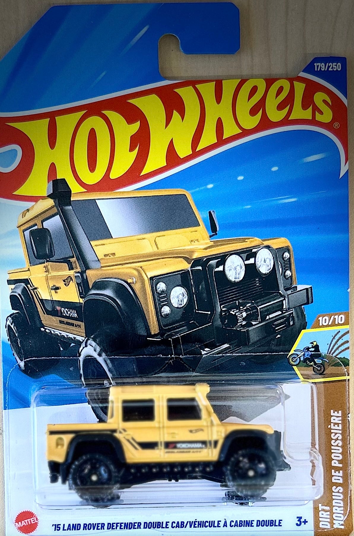 Hot Wheels '15 Land Rover Defender Double Cab / Véhicule À Cabine Double