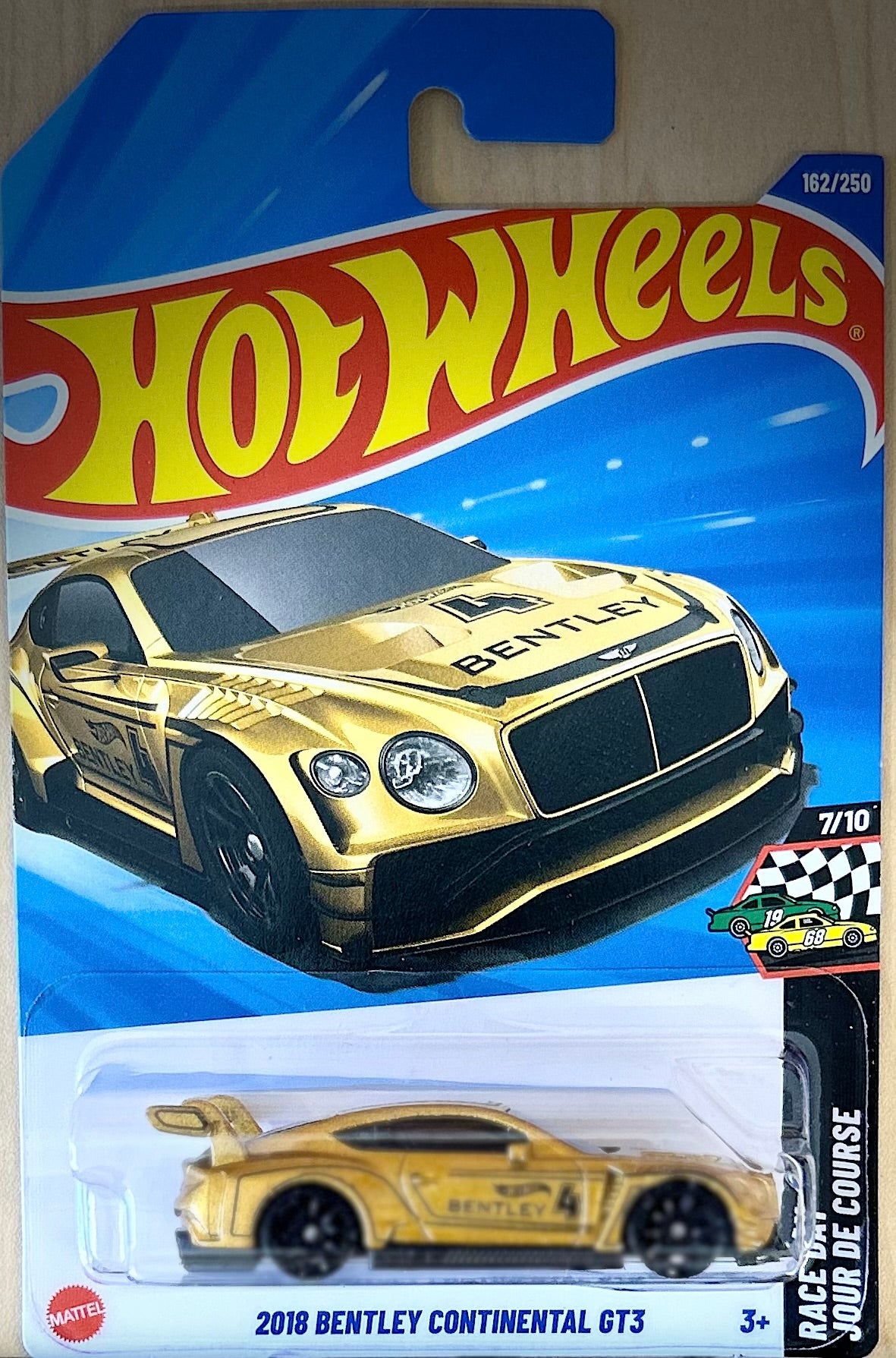 Hot Wheels 2018 Bentley Continental GT3