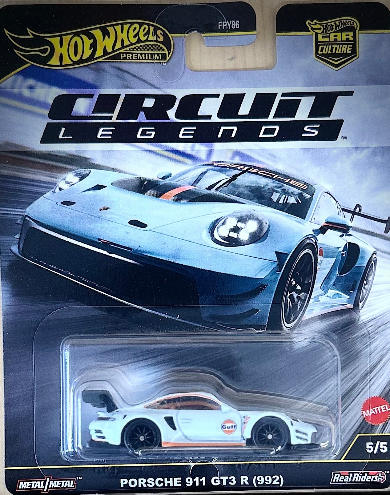 Hot Wheels Premium Porsche 911 GT3 R (992) Circuit Legends