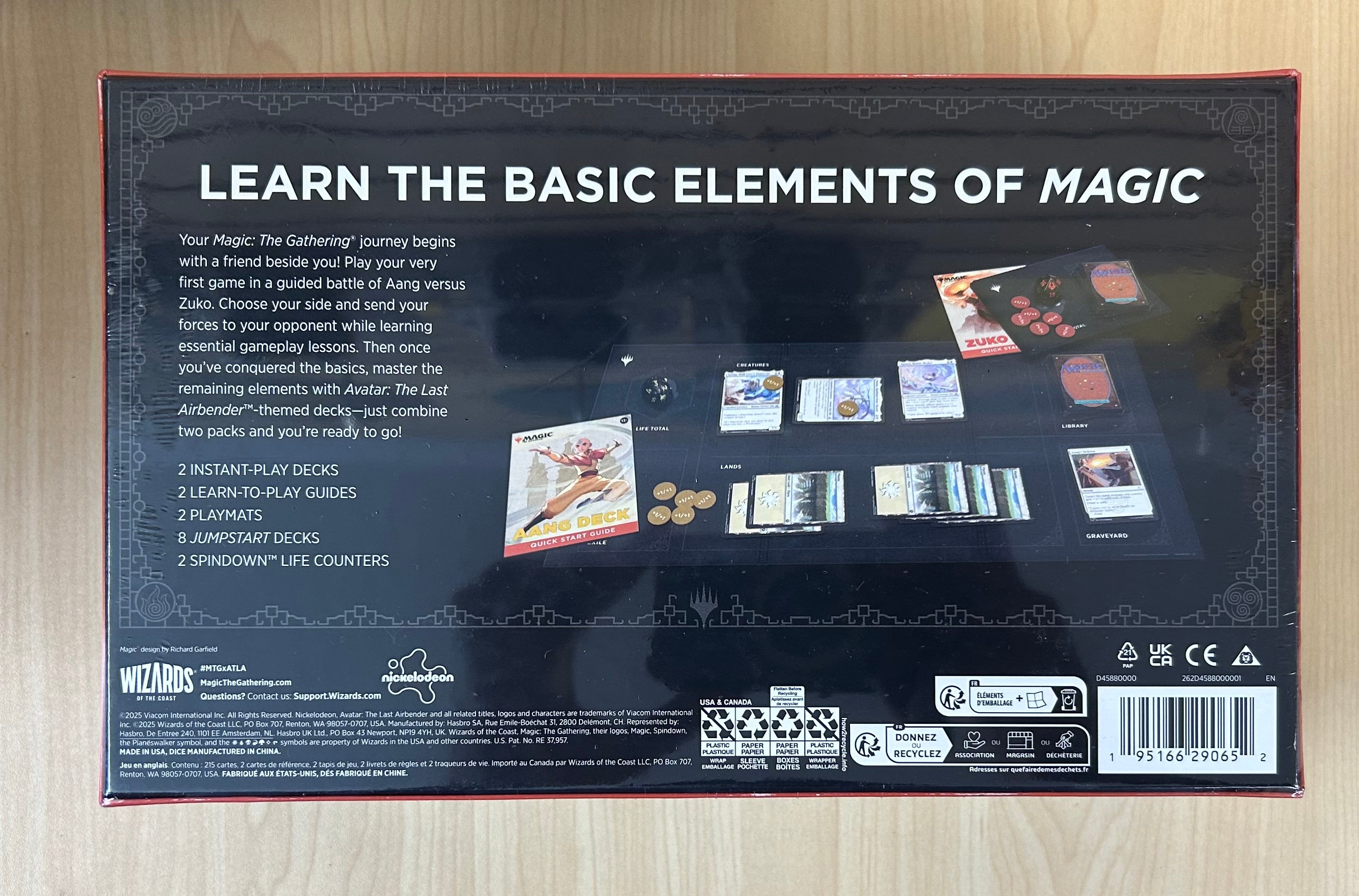 Magic The Gathering Avatar The Last Airbender Beginner Box