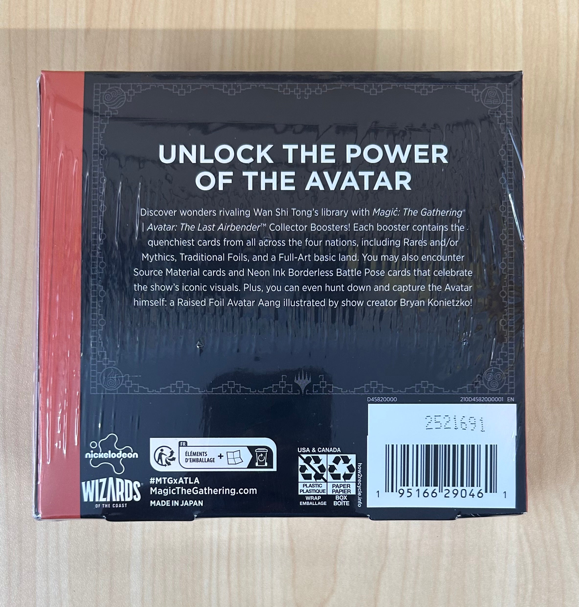 Magic The Gathering Avatar The Last Airbender Collector Boosters