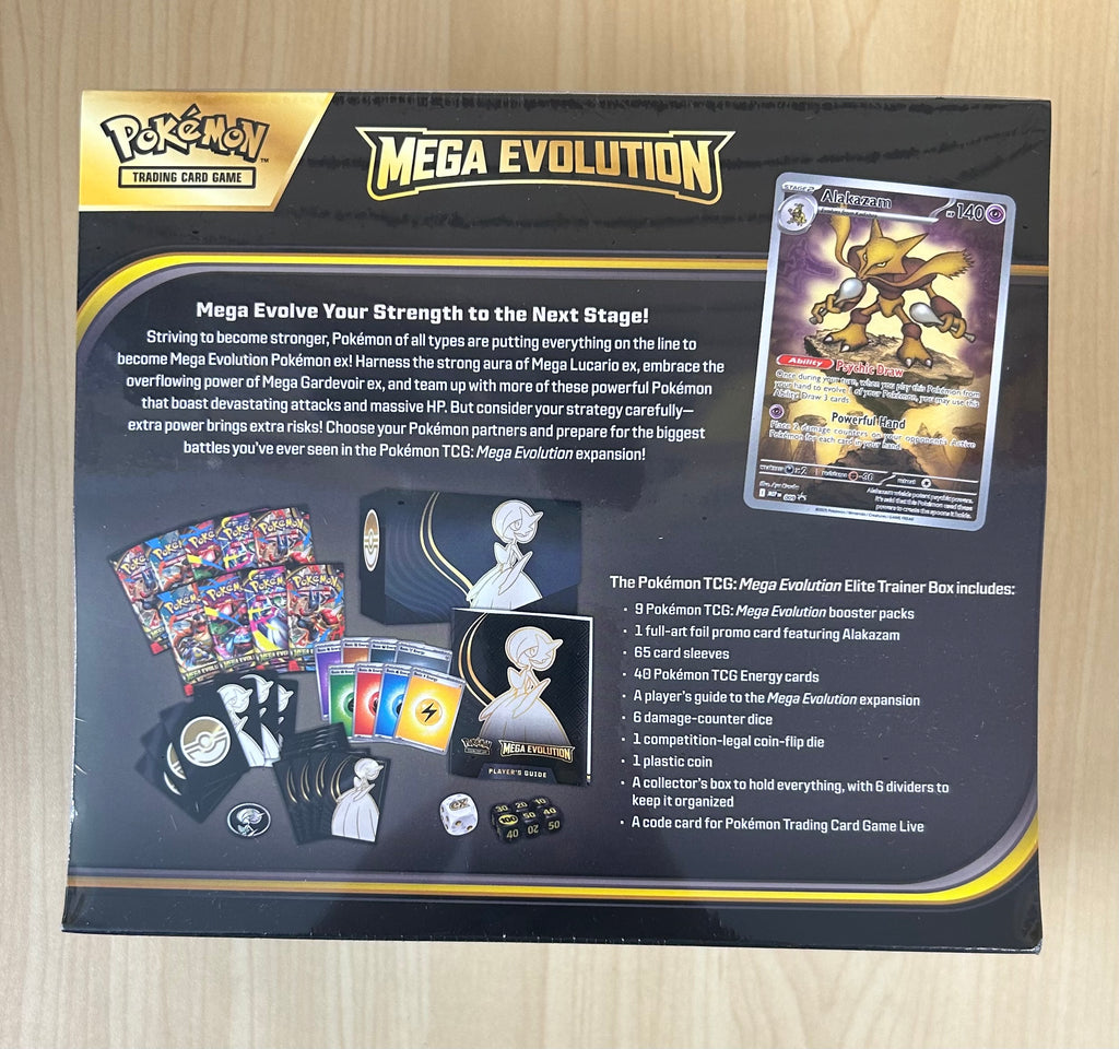 Pokémon Mega Evolution Elite Trainer Box (Mega Gardevoir)