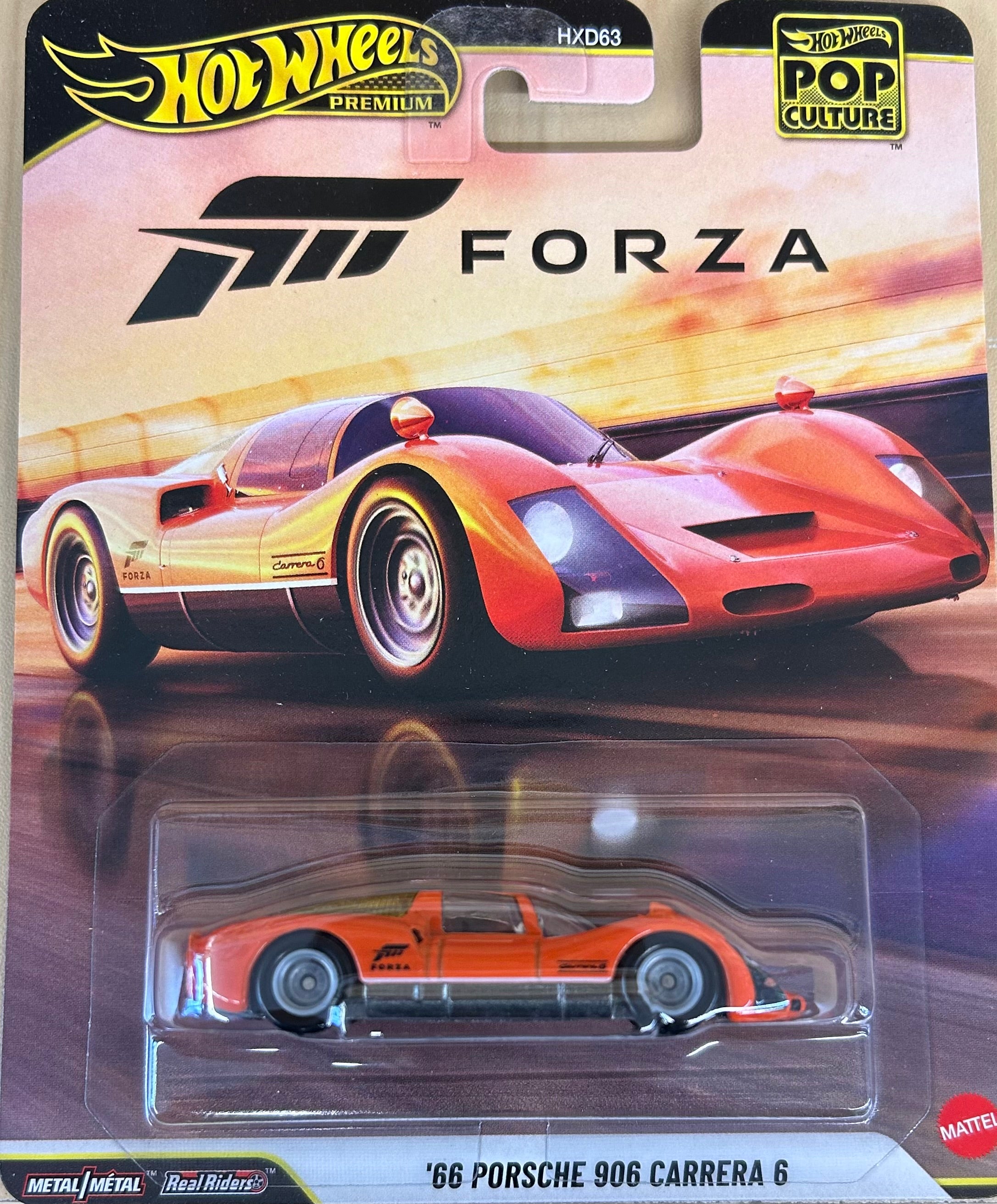 Hot Wheels Premium Pop Culture Forza '66 Porsche 906 Carrera 6