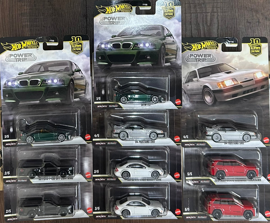 Hot Wheels 2026 Car Culture Power Trip Sealed Case R (Set of 10 Cars)
