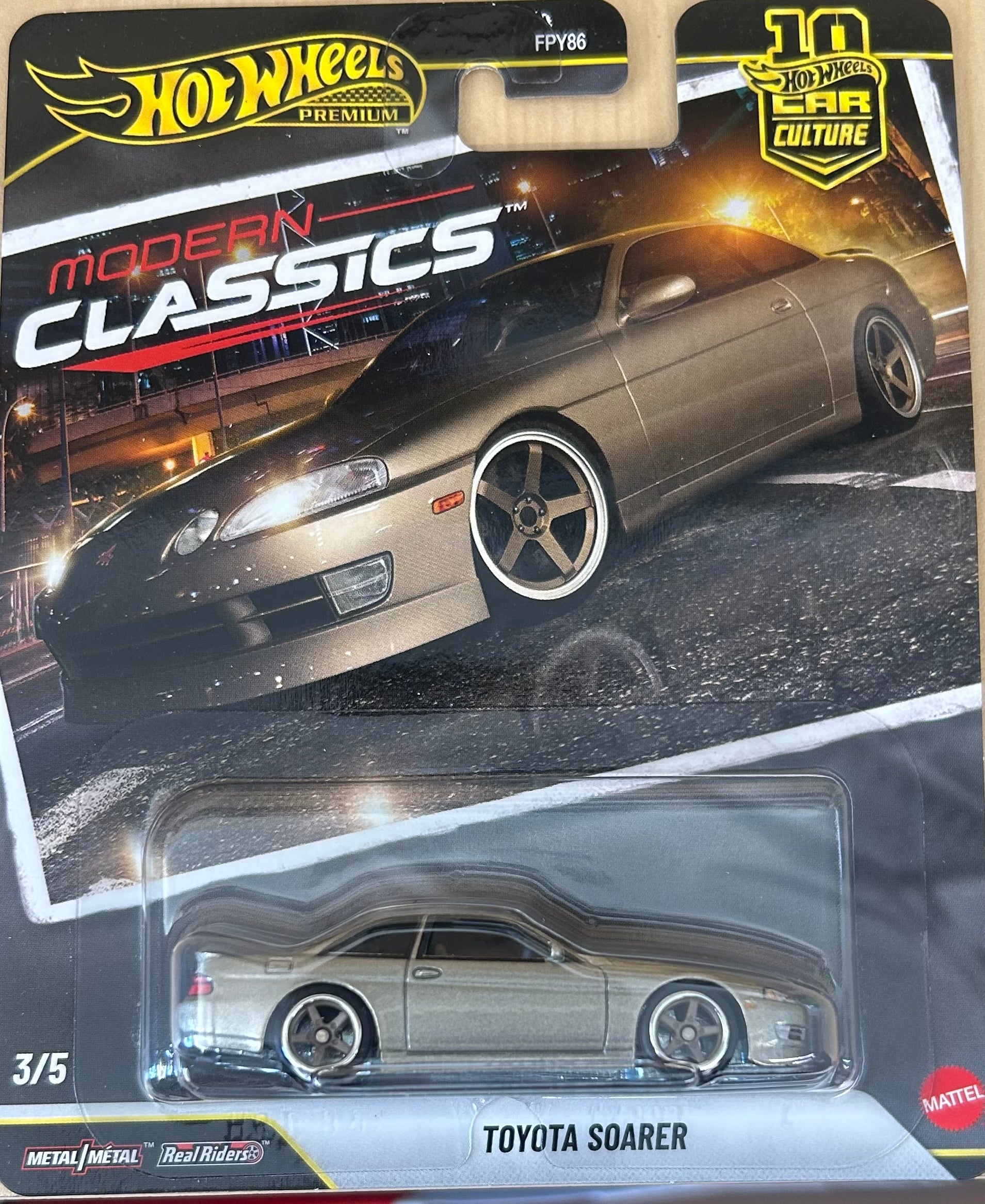 Hot Wheels Premium Car Culture Toyota Soarer Modern Classics (3/5)