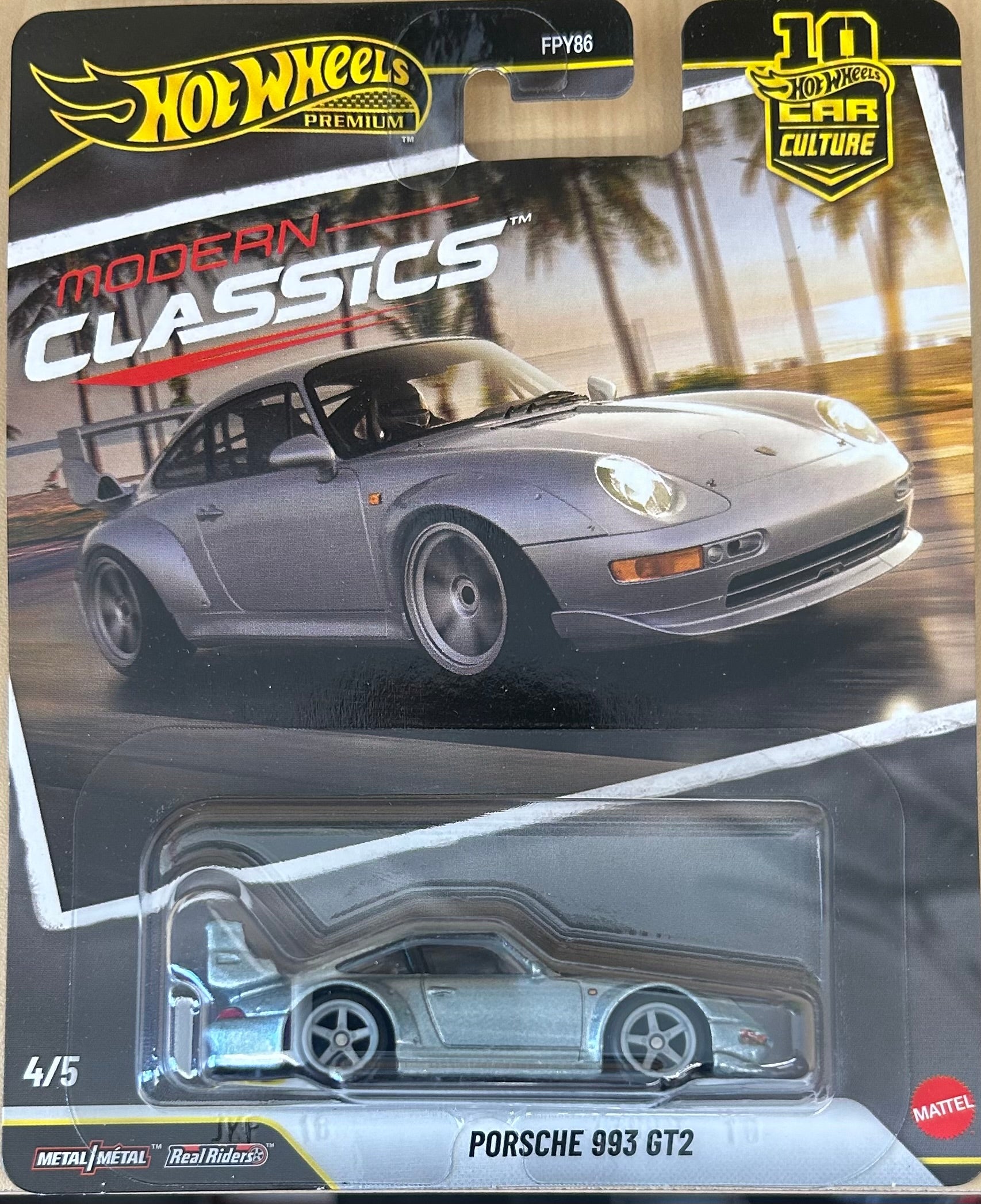 Hot Wheels Premium Car Culture Porsche 993 GT2 Modern Classics (4/5)