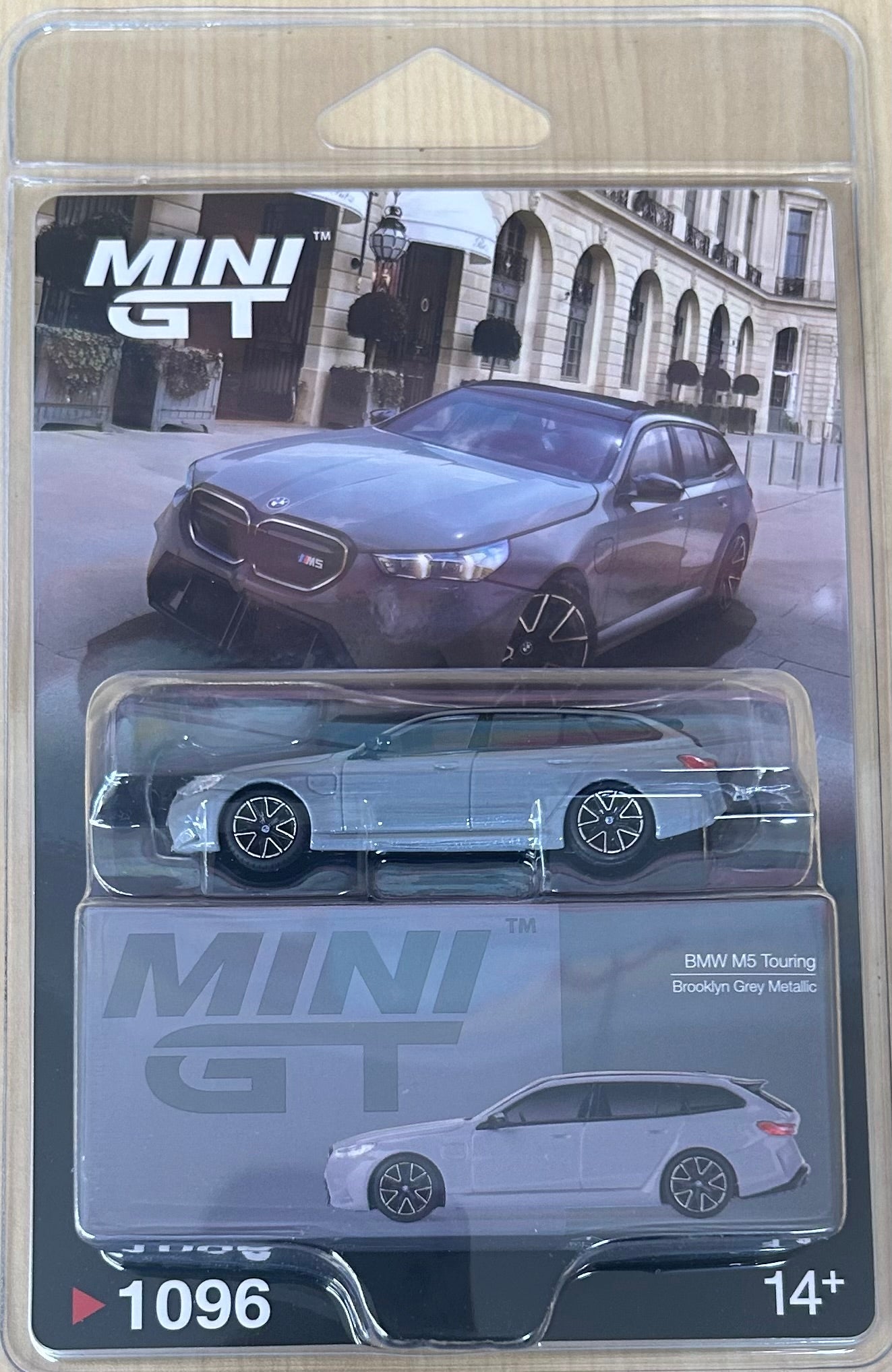 Mini GT BMW M5 Touring Brooklyn Grey Metallic #1096