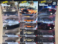 Hot Wheels 1:64 Fast & Furious 25Th Anniversary Premium 2026 Case Q (Set of 10 Cars)