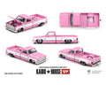 Kaido House x Mini GT Chevrolet Silverado Dually Vintage Spec V2 – Pink with White //243